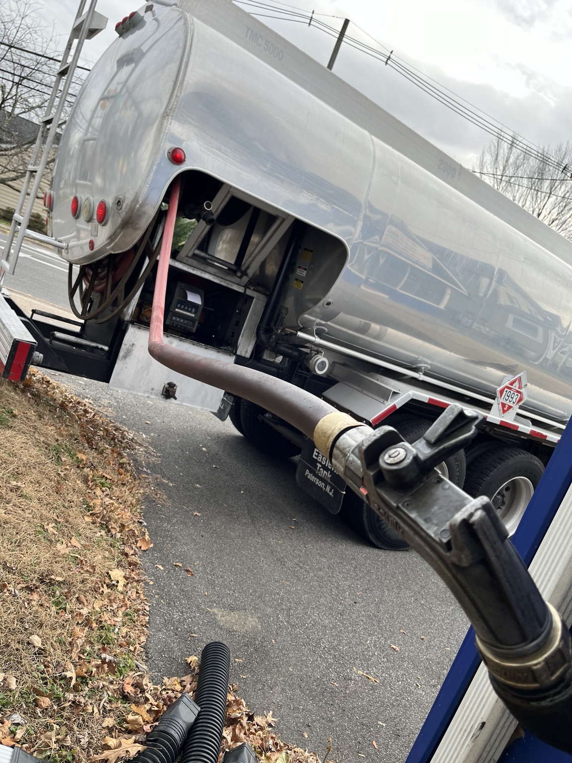 Zimms Oil tanker truck delivery